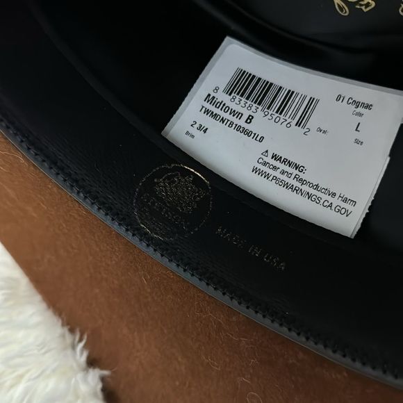 STETSON MIDTOWN WOOL FELT UNISEX HAT - Picture 9 of 13